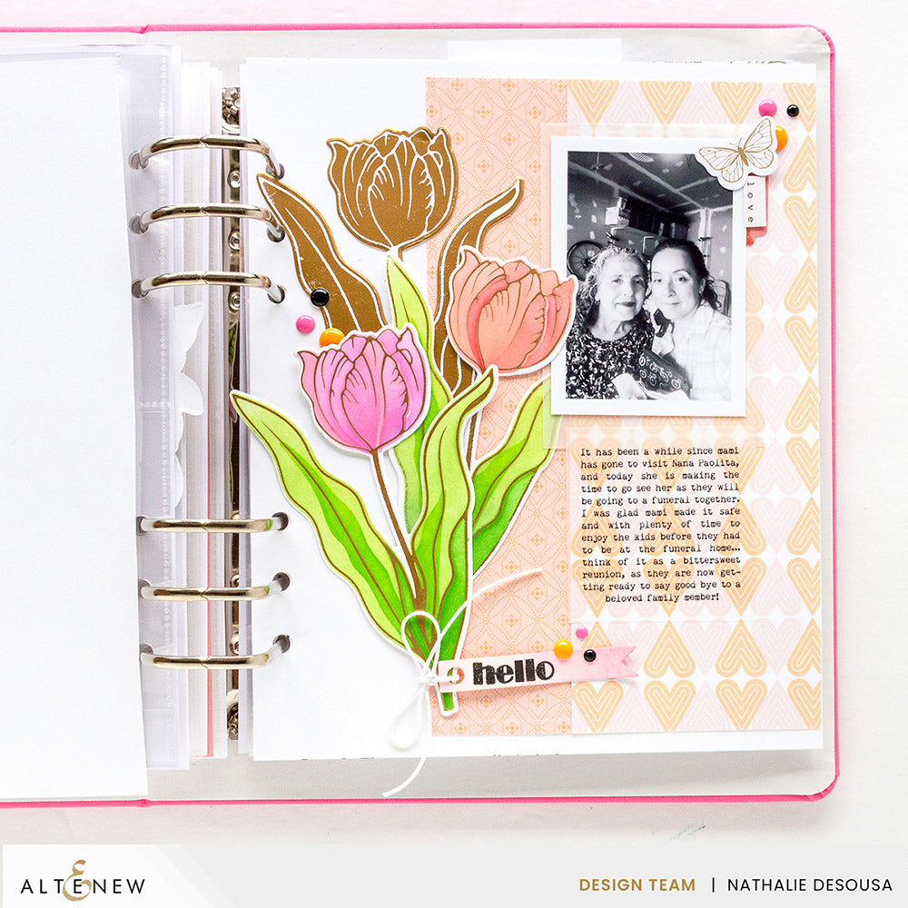 Altenew - Spark Joy: Blushing Tulip Add-On Die