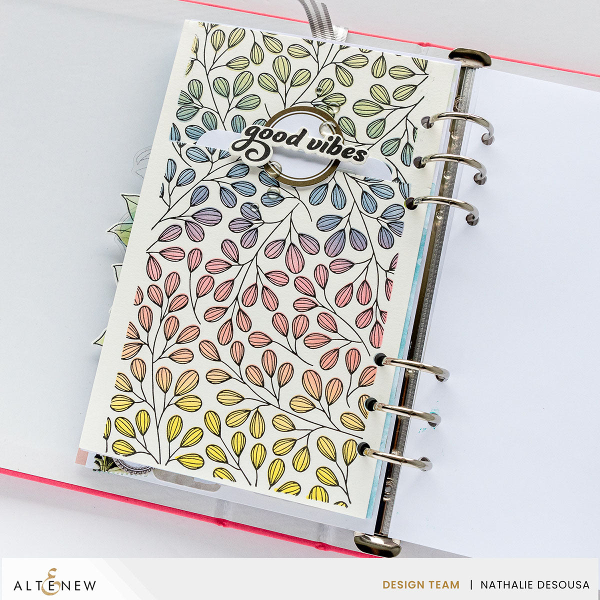 Altenew - Modern Leaf Press Plate and Stencil Bundle