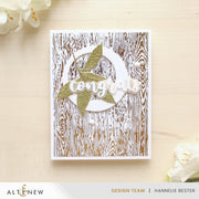 Altenew - Essential Textures: Fine Woodgrain Press Plates/Foil Plates