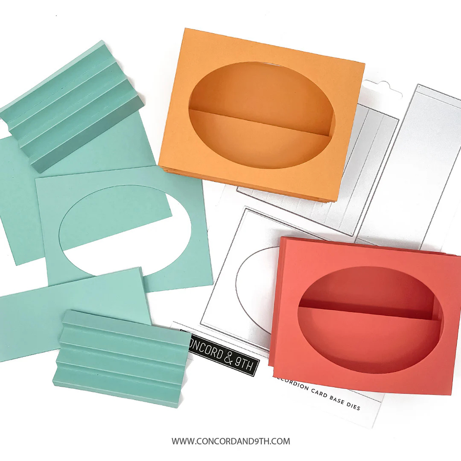 Concord & 9th - Accordion Card Base Dies