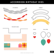 Concord & 9th - Accordion Birthday Dies