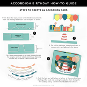 Concord & 9th - Accordion Birthday Stamp Set