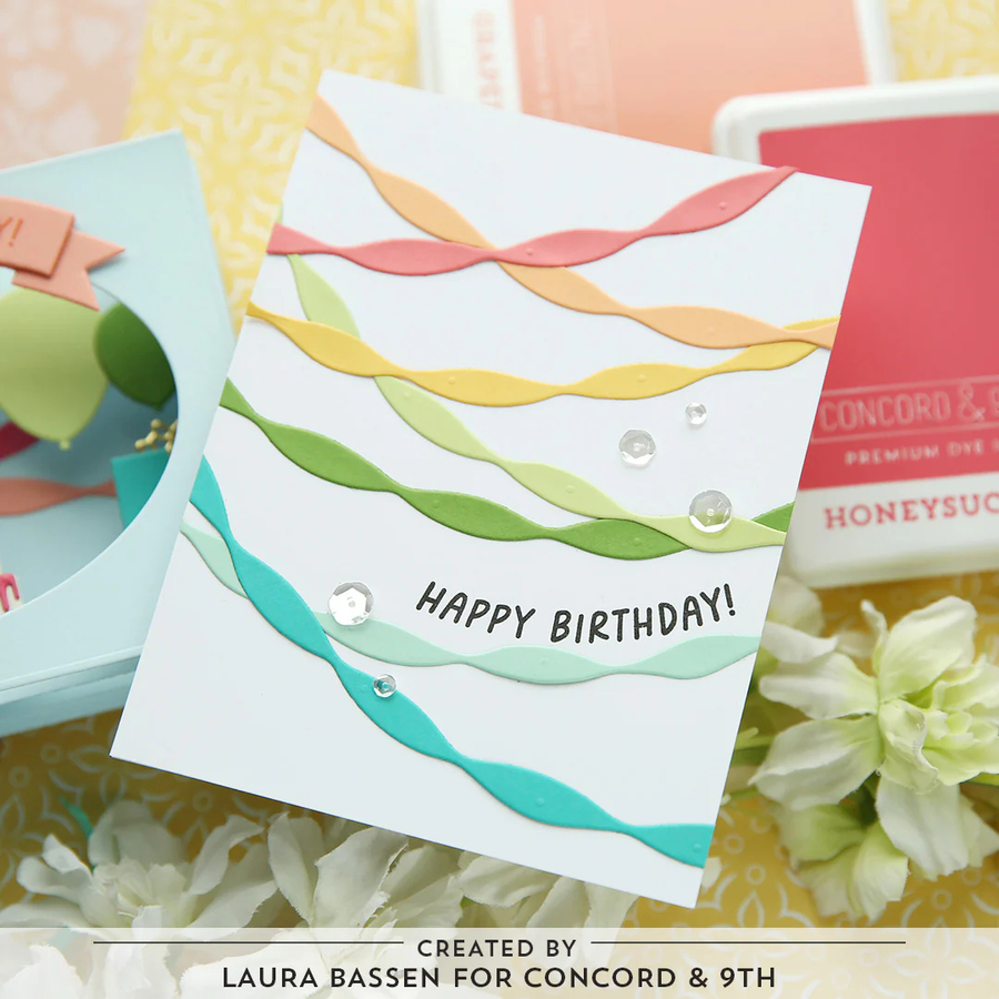 Concord & 9th - Accordion Birthday Stamp Set