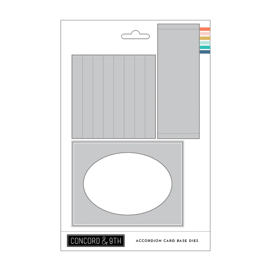 Concord & 9th - Accordion Card Base Dies