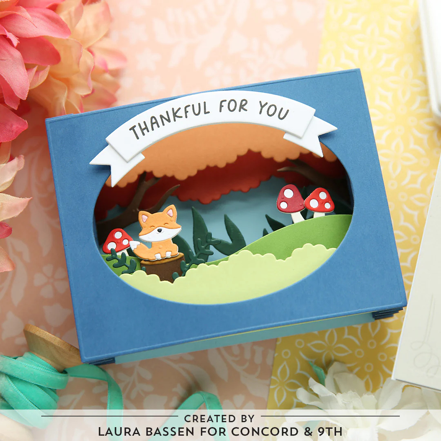 Concord & 9th - Accordion Card Base Dies