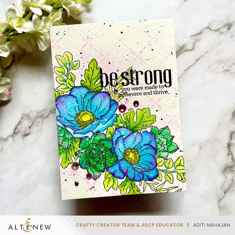 Altenew - Build-A-Garden: Captivating Floral Swag & Add-on Die Bundle