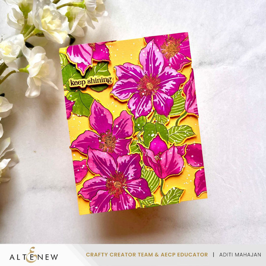 Altenew - Build-A-Garden: Climbing Clematis