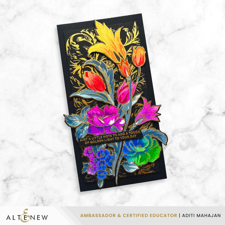 Altenew - Build-A-Garden: Flourished Flora & Add-On Die Bundle