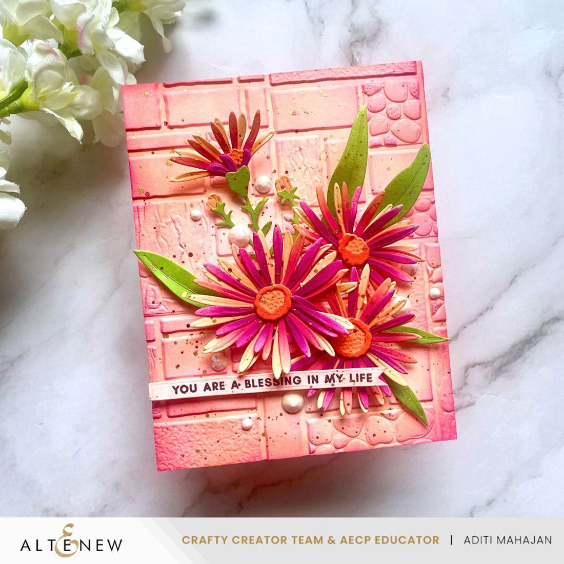 Altenew - Craft-A-Flower: Asters Layering Die Set
