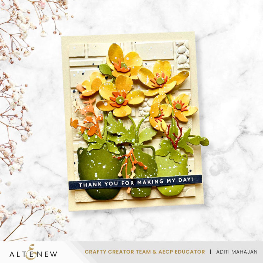 Altenew - Craft-A-Flower: Buttercup Bunch Layering Die Set