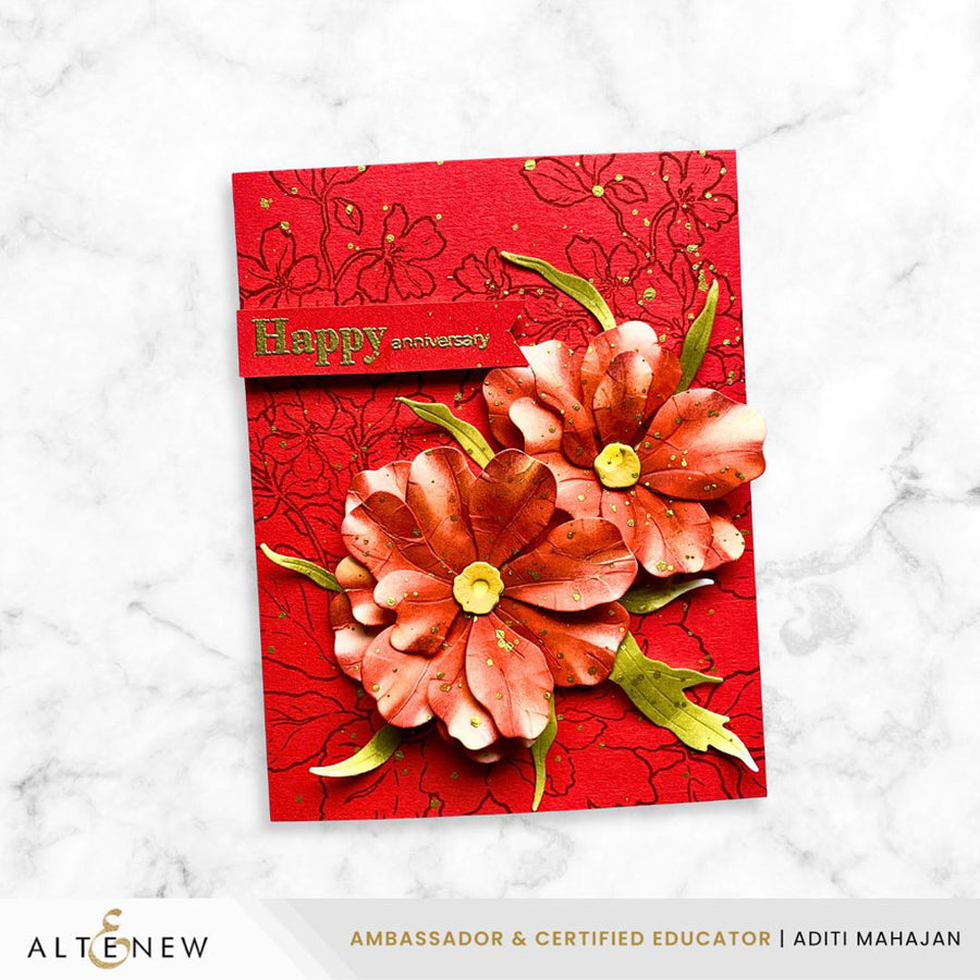 Altenew - Craft-A-Flower: Butterfly Ranunculus Layering Die Set