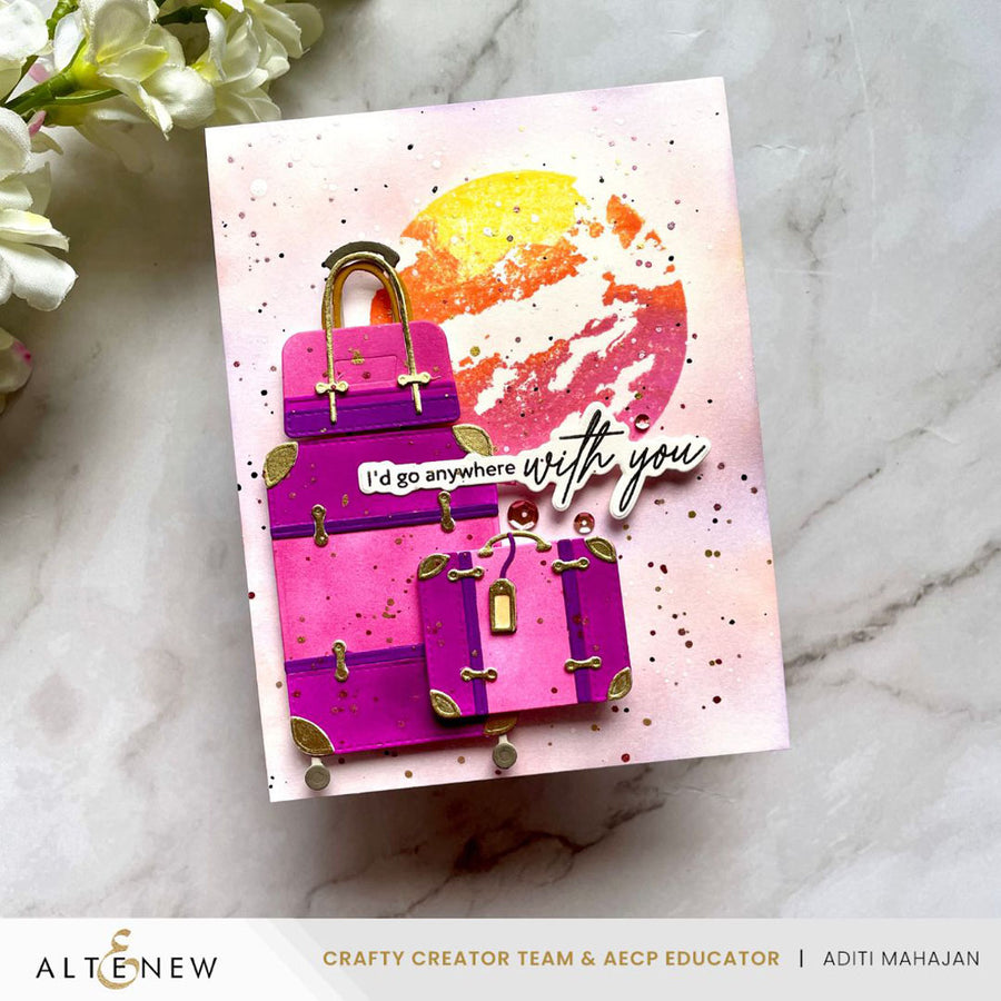 Altenew - Creative Cuts: Pack Your Bags Layering Die Set