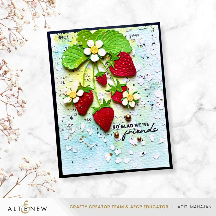 Altenew - Creative Cuts: Strawberry Patch Layering Die Set