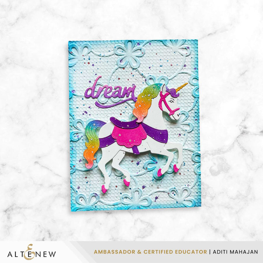 Altenew - Lace Topped Petals 3D Embossing Folder