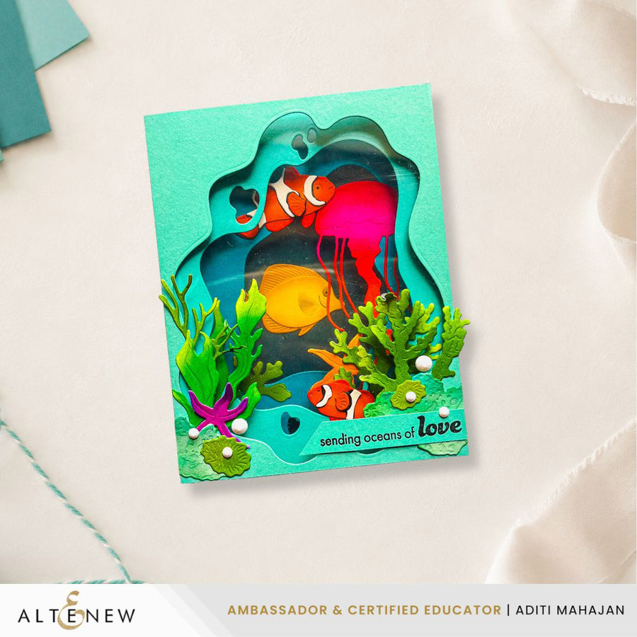 Altenew - Creative Cuts: Zero-Waste Beneath the Blue Die Set