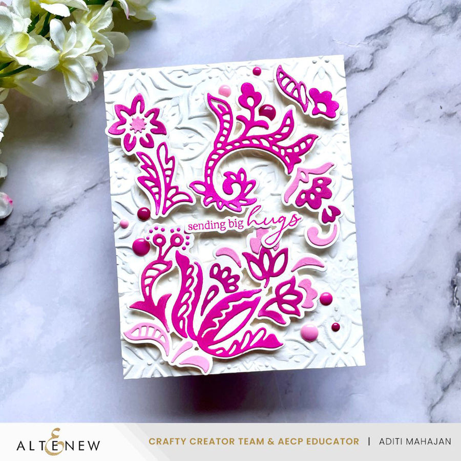 Altenew - Blooming Doily Charm 3D Embossing Folder