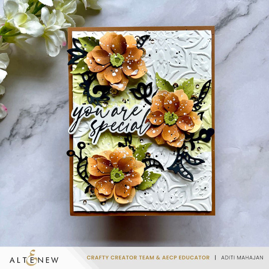 Altenew - Blooming Doily Charm 3D Embossing Folder