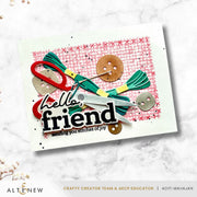Altenew - Craft Your Life Project Kit: Stitched With Love Add-On Die Set