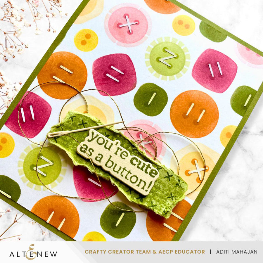 Altenew - Craft Your Life Project Kit: Stitched With Love & Add-On Die Bundle