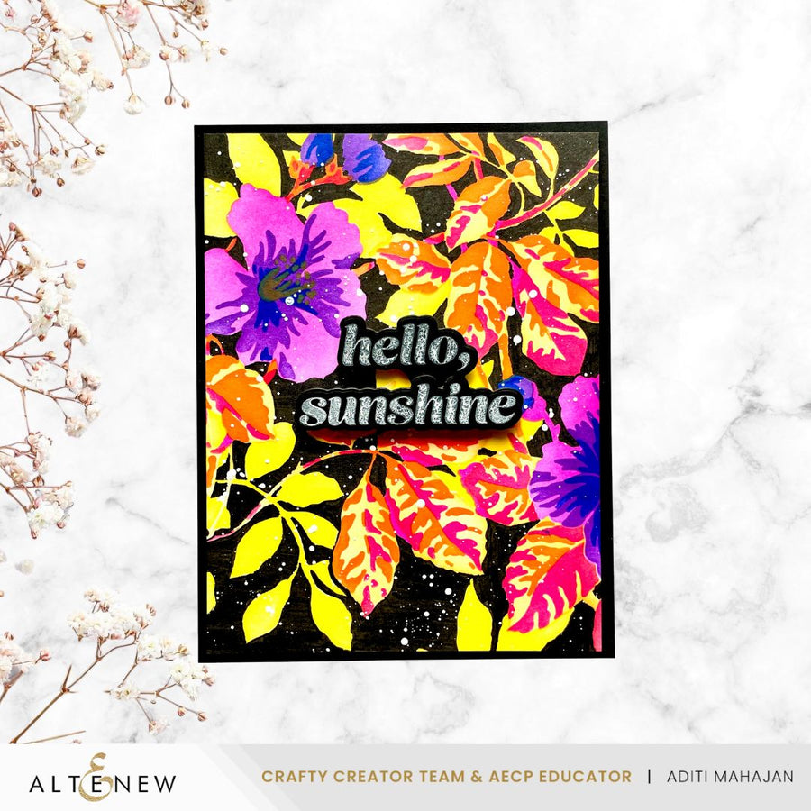 Altenew - Craft Your Life Project Kit: Whispers in the Canopy & Add-On Die Bundle