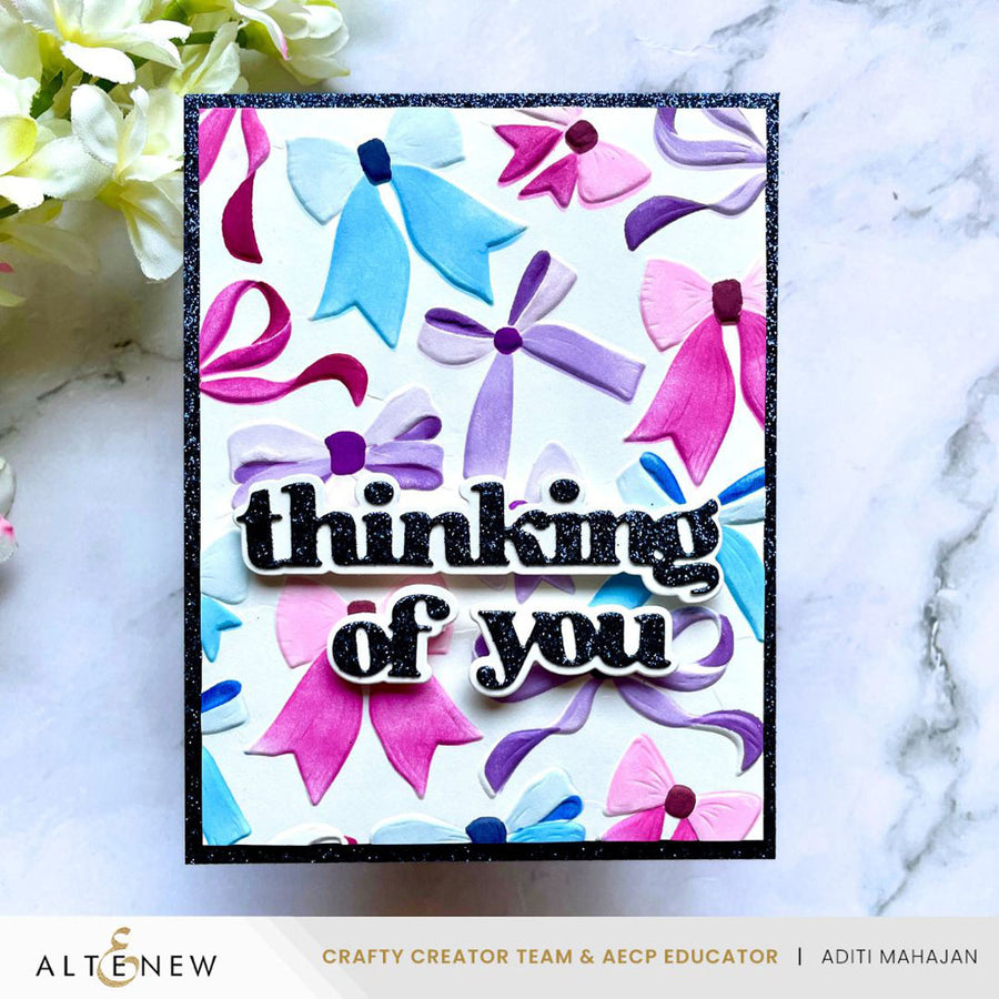 Altenew - Elegant Bows 3D Embossing Folder