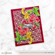 Altenew - Flowers & Flourishes Coloring Stencil Set (3 in 1)
