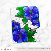 Altenew - Flowers & Flourishes Coloring Stencil Set (3 in 1)