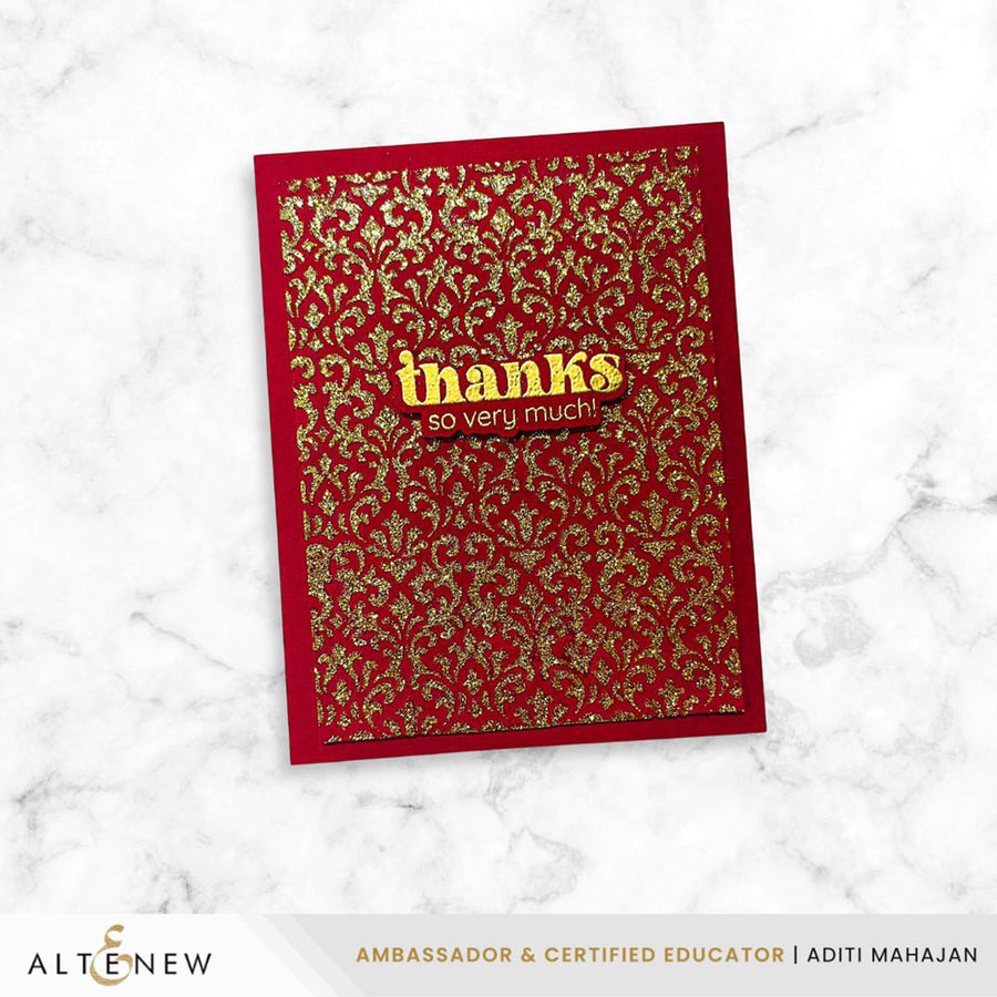 Altenew - Gold Glitter Relief Paste