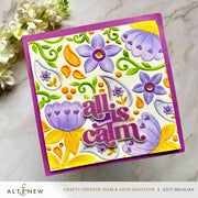 Altenew - Hearts & Paislies Stencil Set (3 in 1)