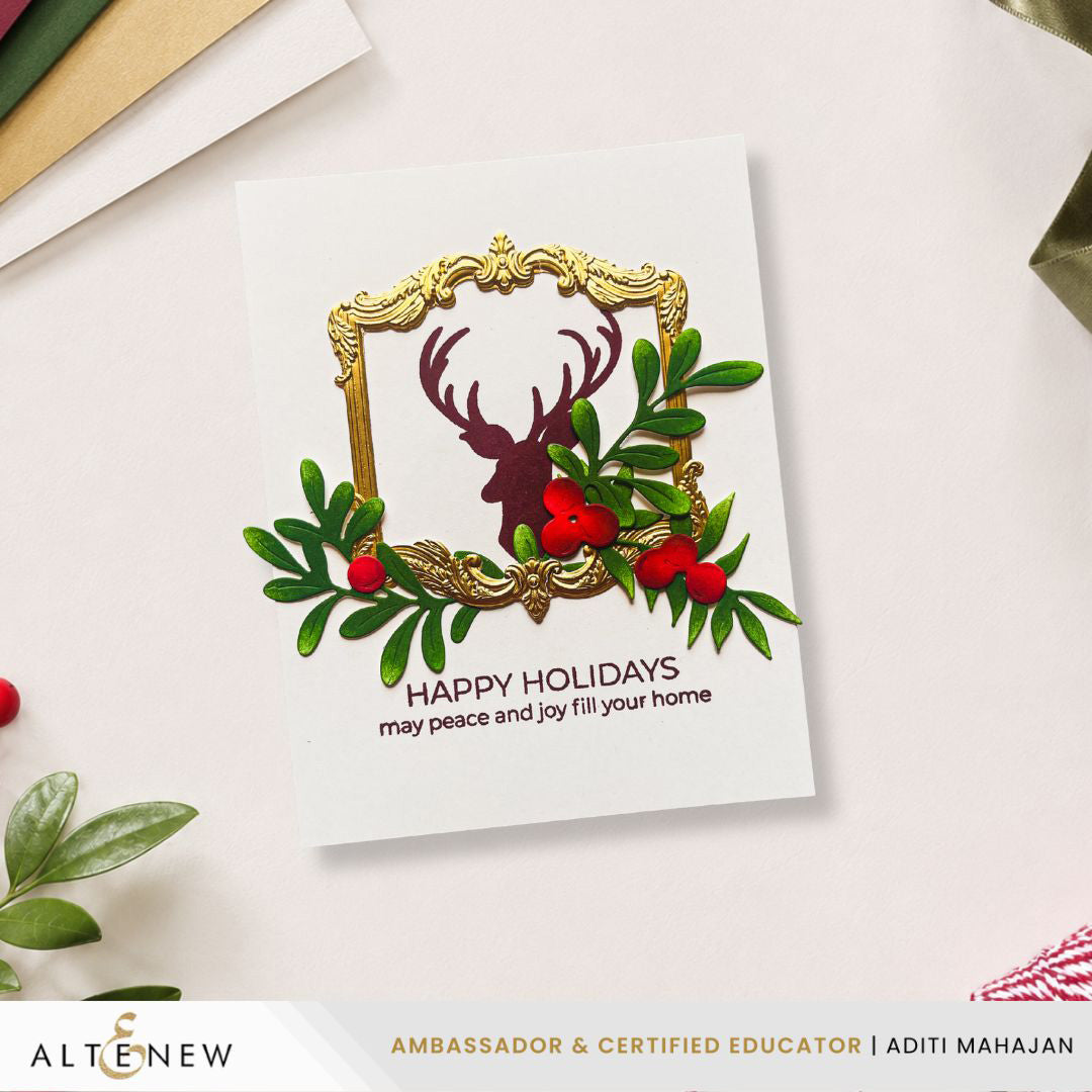 Altenew - Decorative Frames 3D Embossing Folder & Die Set