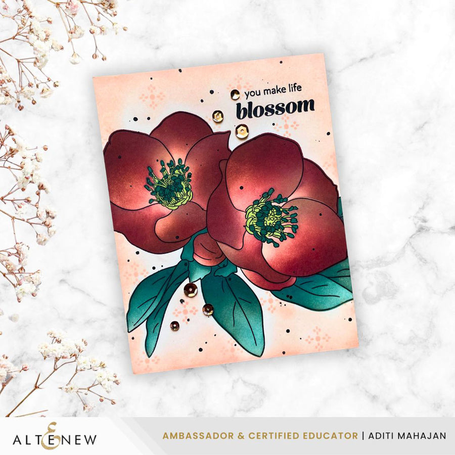 Altenew - Lenten Grace Coloring Stencil Set (5 in 1)
