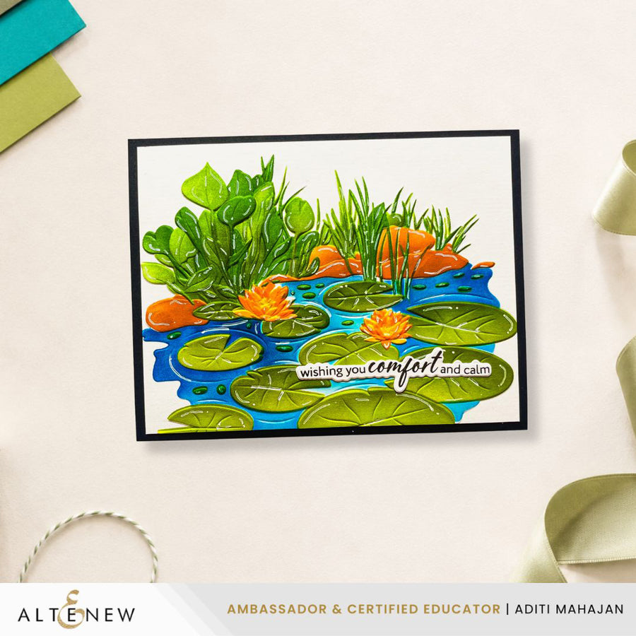 Altenew - Lilypad Dreams Embossing Folder
