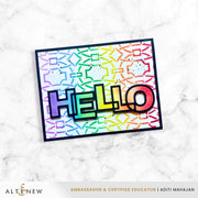 Altenew - Luxe Lattice Stencil