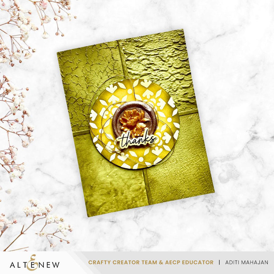 Altenew - Textured Blocks 3D Embossing Folder