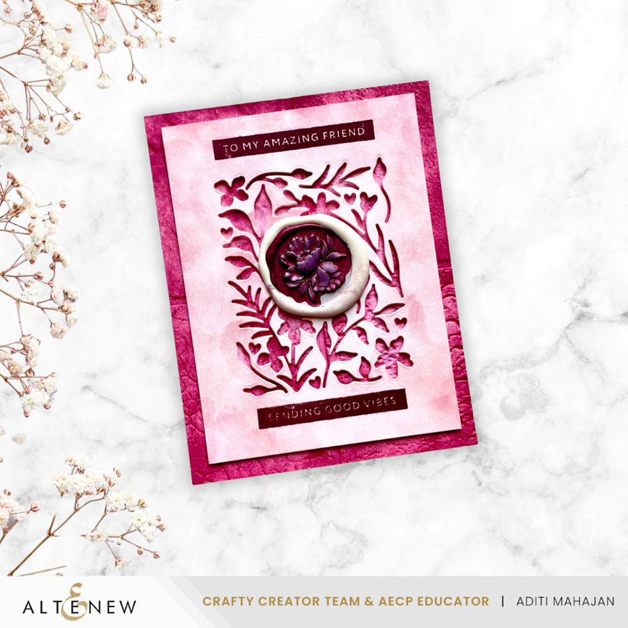 Altenew - Mini Delight: Expressions of the Heart Stamp & Die Set