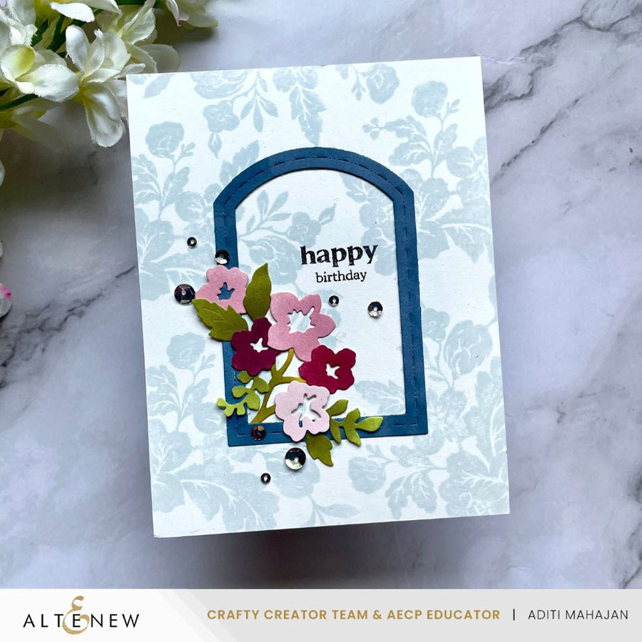 Altenew - Mini Delight: Regal Frame Stamp & Die Set
