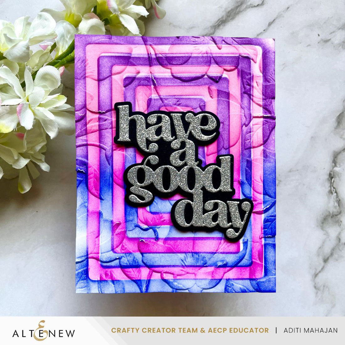 Altenew - Magnolia Dreams 3D Embossing Folder