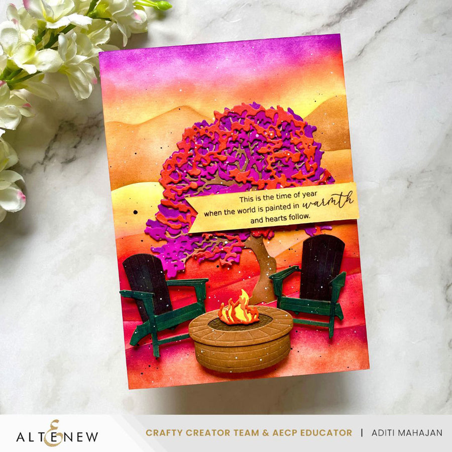 Altenew - Fireside Escape Die Set