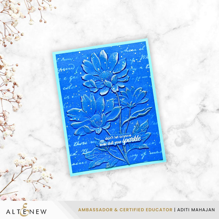 Altenew - Paper Echoes Stencil