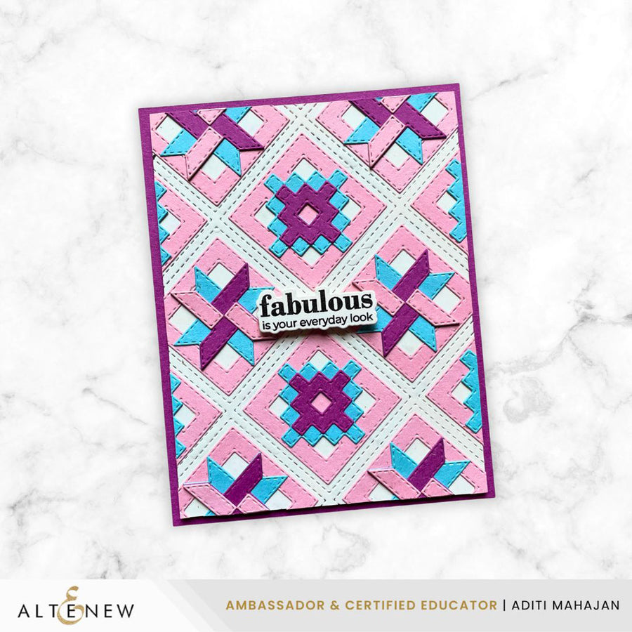 Altenew - Patchwork Pathways Die Set