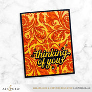 Altenew - Regal Flourishes Block Stamp Set