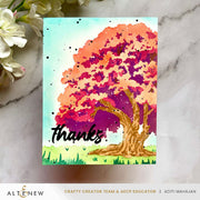 Altenew - Stencil Art: Strong Oak Add-On Die Set