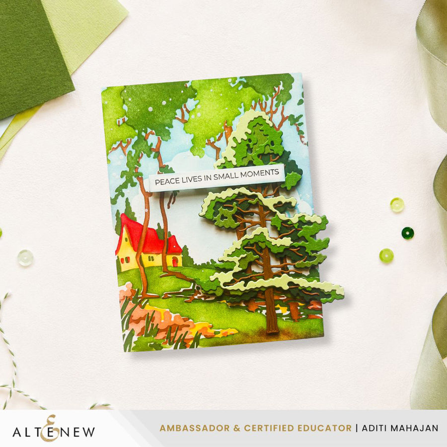Altenew - Stencil Art: Where Nature Meets Home Layering Stencil Set (6 in 1)