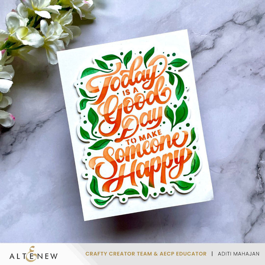 Altenew - Today Is a Good Day Stencil Set (3 in 1)