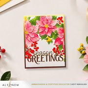 Altenew - Winterberry Poinsettias
