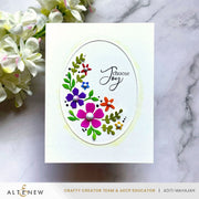 Altenew - Zero-Waste: Oval Serenity Die Set