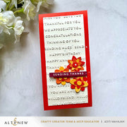 Altenew - Mini Sentiments 3D Embossing folder