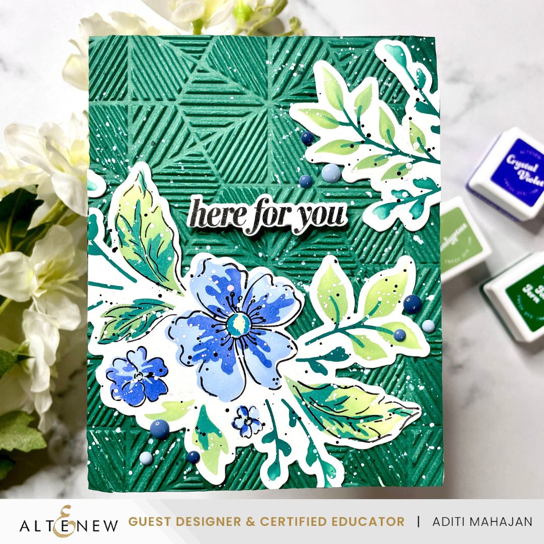 Altenew - Dynamic Duo: Painted Floral Swag & Add-on Die Bundle