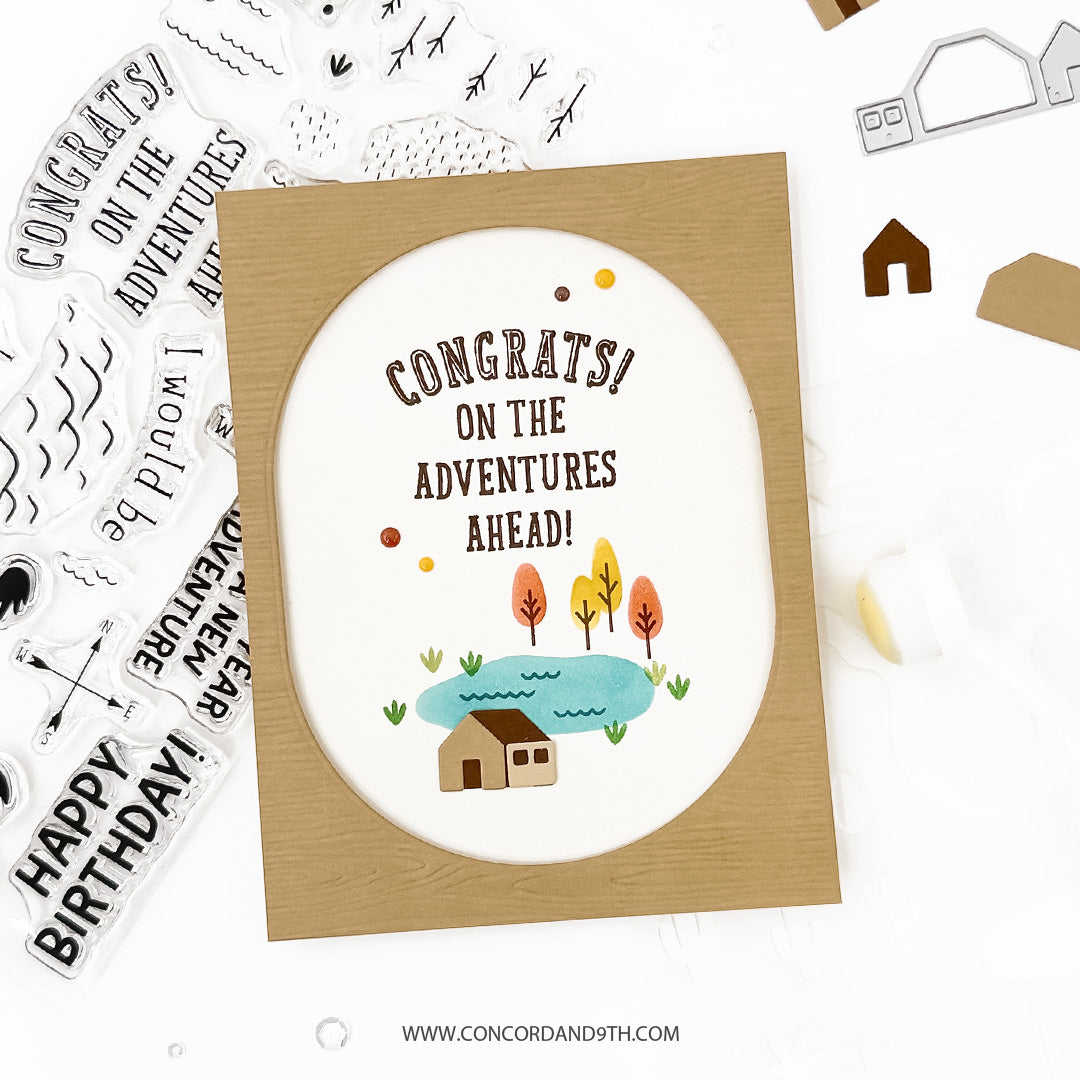 Concord & 9th - Adventure Awaits Stamp Set