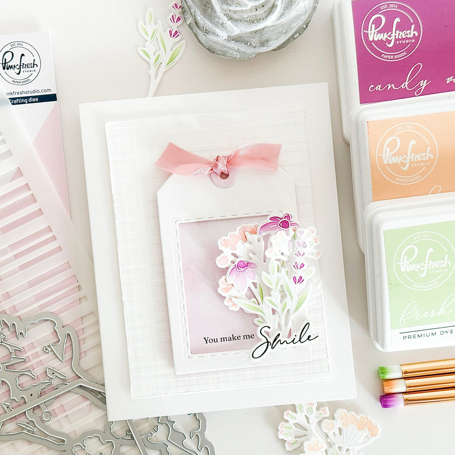Pinkfresh Studio Shaker Tag Book dies